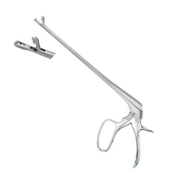 Blade For Caspar-Type Titanium Spinal Spreading System, 60.0 Mm Long, 60.0 Mm Wide, 30.0 Mm Top To Curve, 6 Teeth